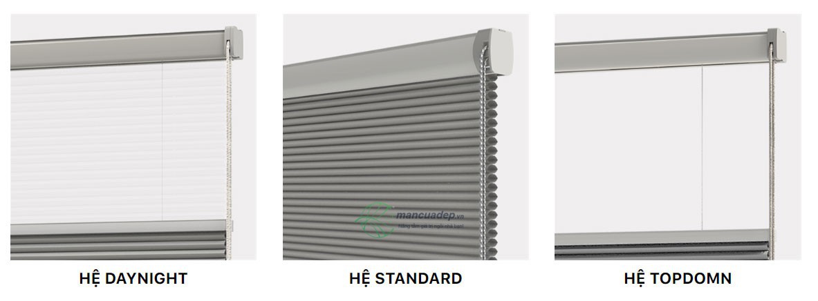 Rèm tổ ong TPHCM Sheer-02 - Màn Cửa Đẹp